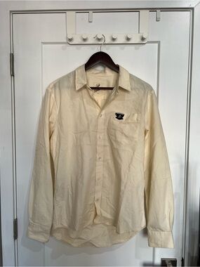Maison Kitsune Cafe Cotton Button Down Shirt